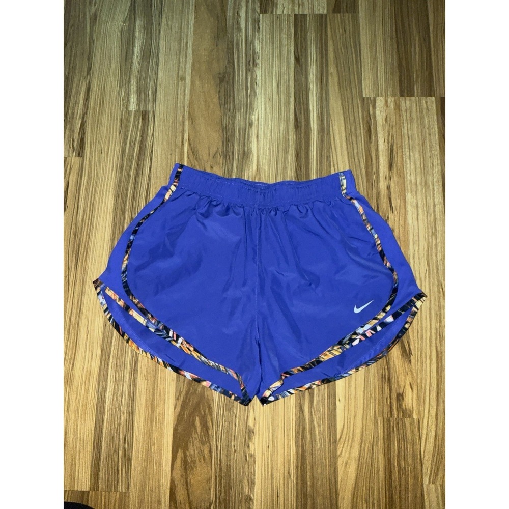 Nike Dri-Fit Women's Sz M Medium Purple Running Shorts Activewear‎